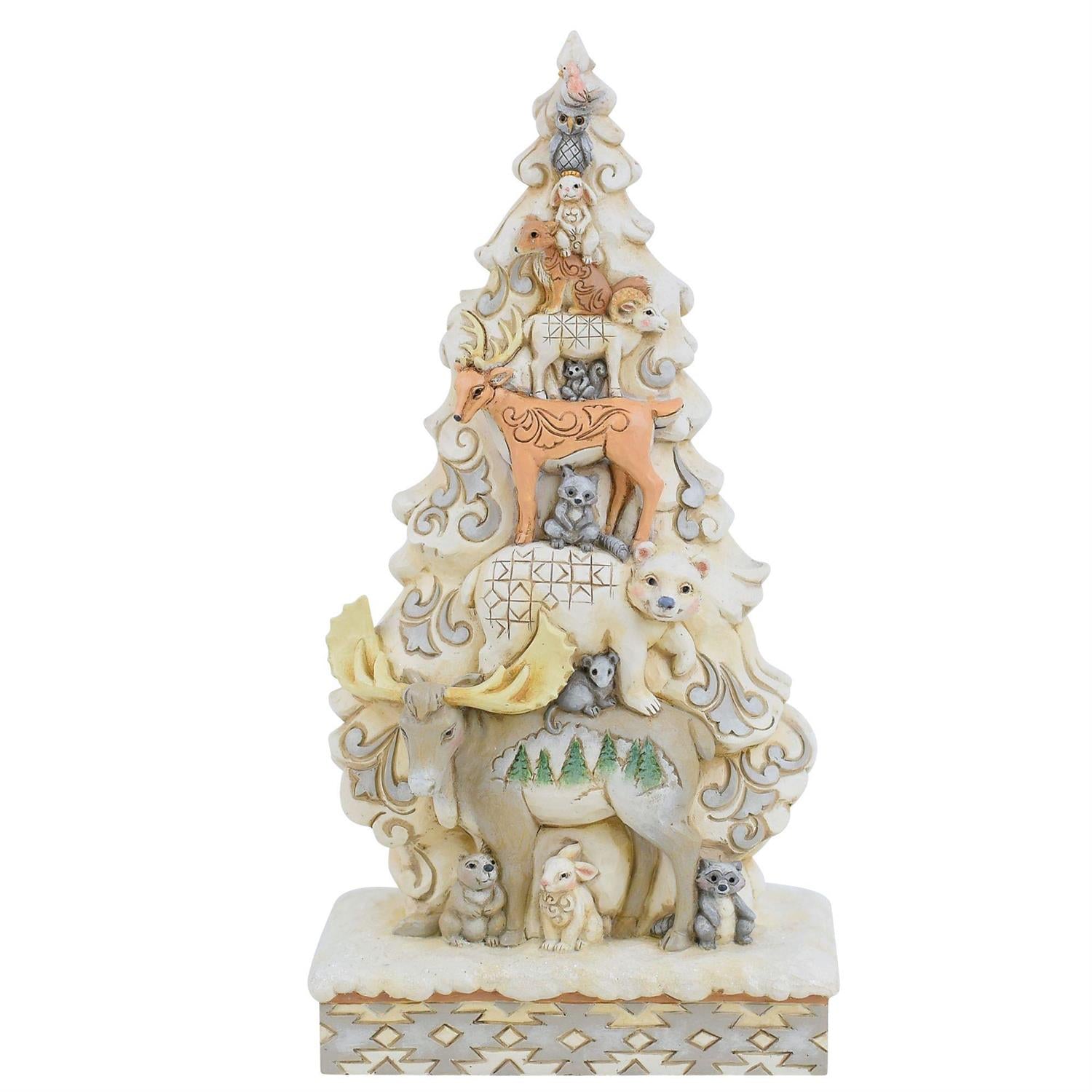 Woodland Stacked Animals Figurine - by Jim Shore image 0