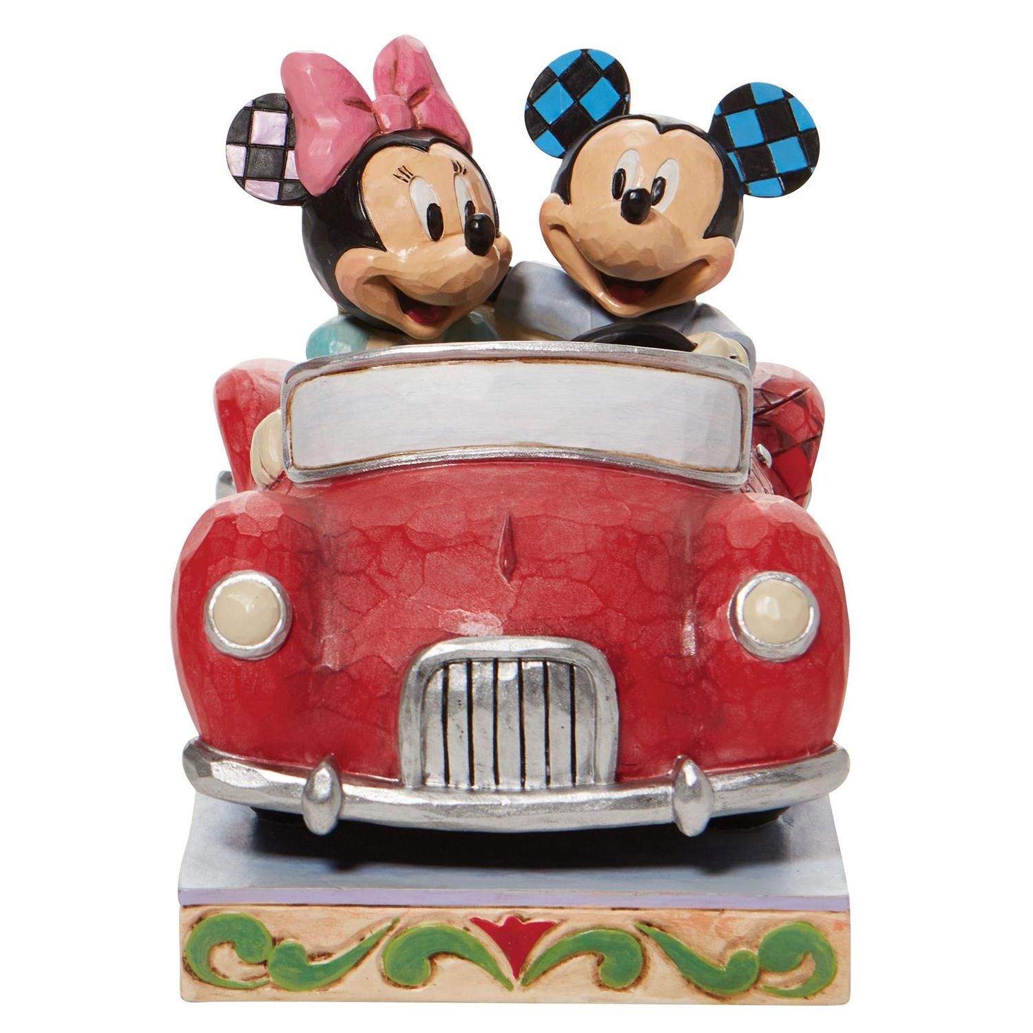 Minnie and Mickey in Car By Jim Shore image 0
