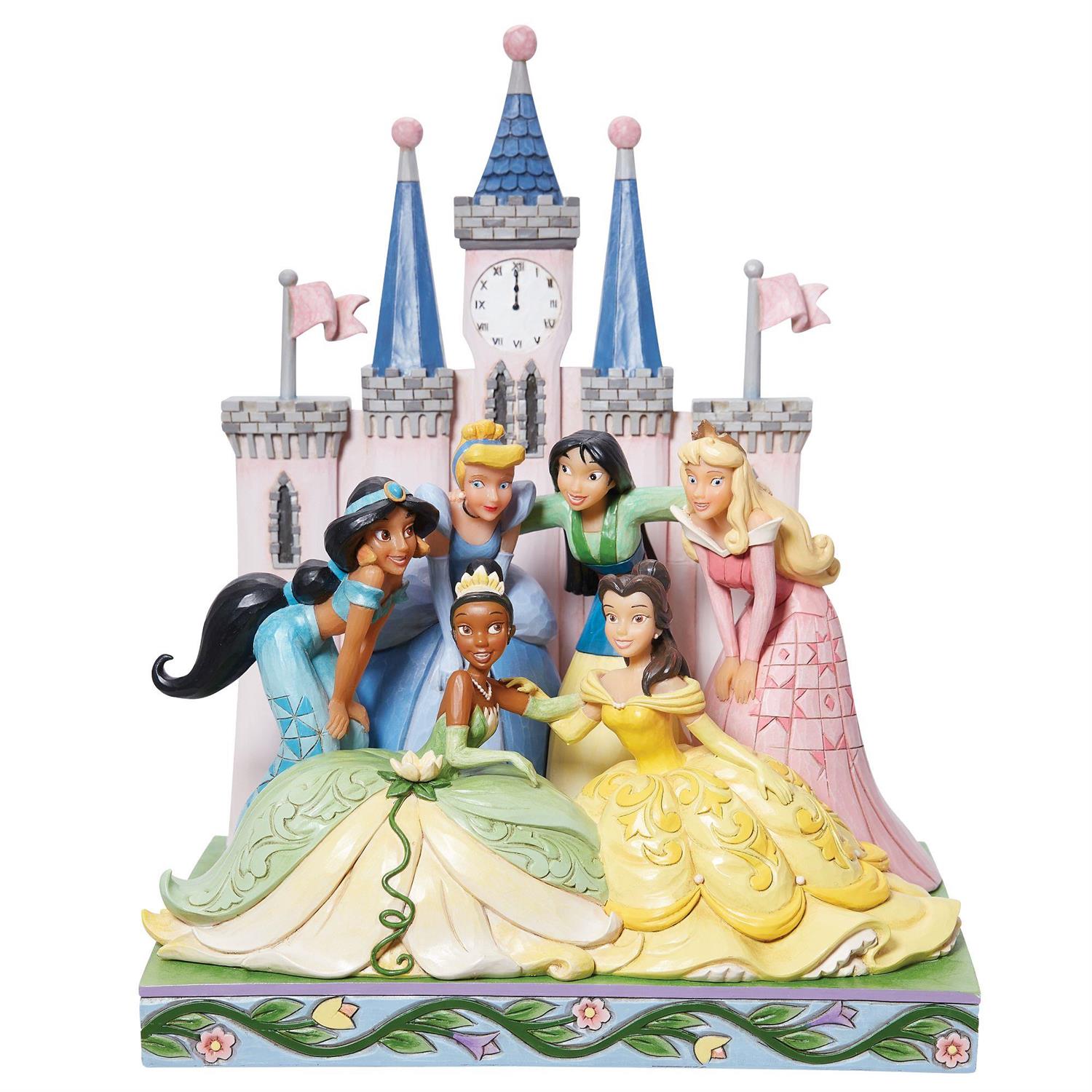 Princess Group in front of Castle- By Jim Shore image 0
