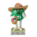 M&M'S Green Character w/Basket- by Jim Shore image 0