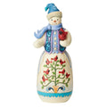 Statue Snowman/Cardinal