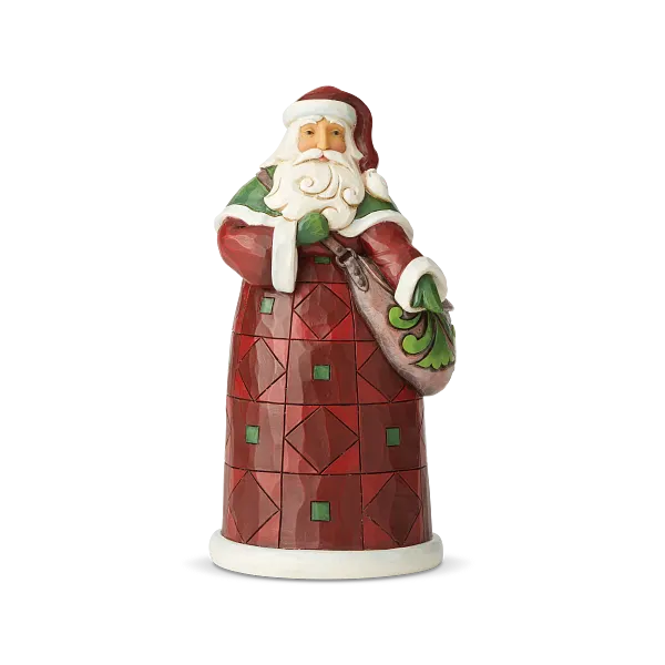 Figurine Santa With Satchel
