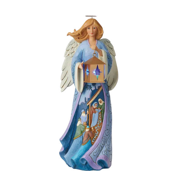 Statue Nativity Angel Li