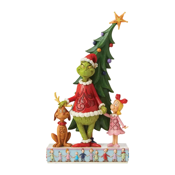 Figurine Grinch/Max/Cindy Decorating