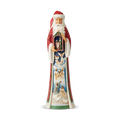 Figurine Tall Santa Holding S