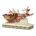 Figurine Reindeer Pulling San