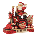 Fao Santa Riding Train Figur