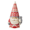 Large Gnome With Owl