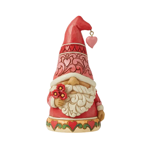 Figurine Red Hearts Gnome