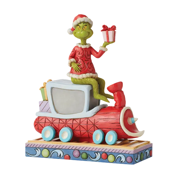 Figurine Grinch On Train