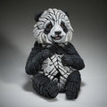 Edges Panda Cub Figure