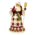 Santa Cardinal On Hand Figure