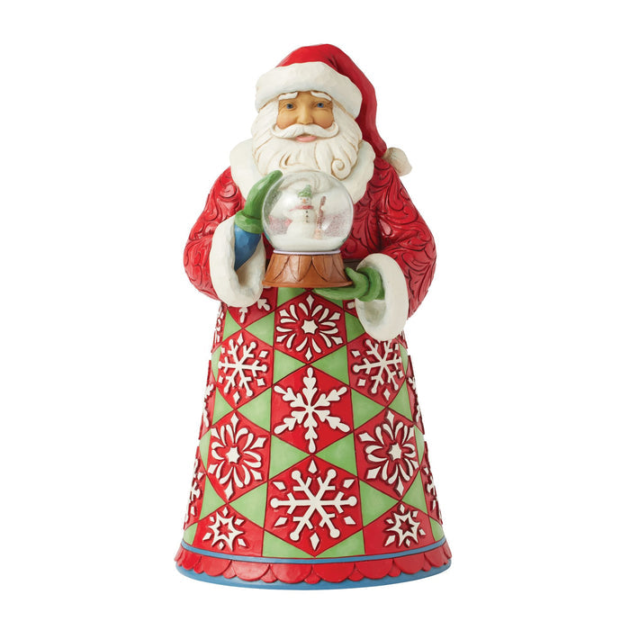 Santa Holding Globe