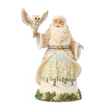White Woodland Santa With Owl