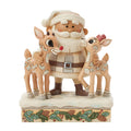 Woodland Santa With Rudolph