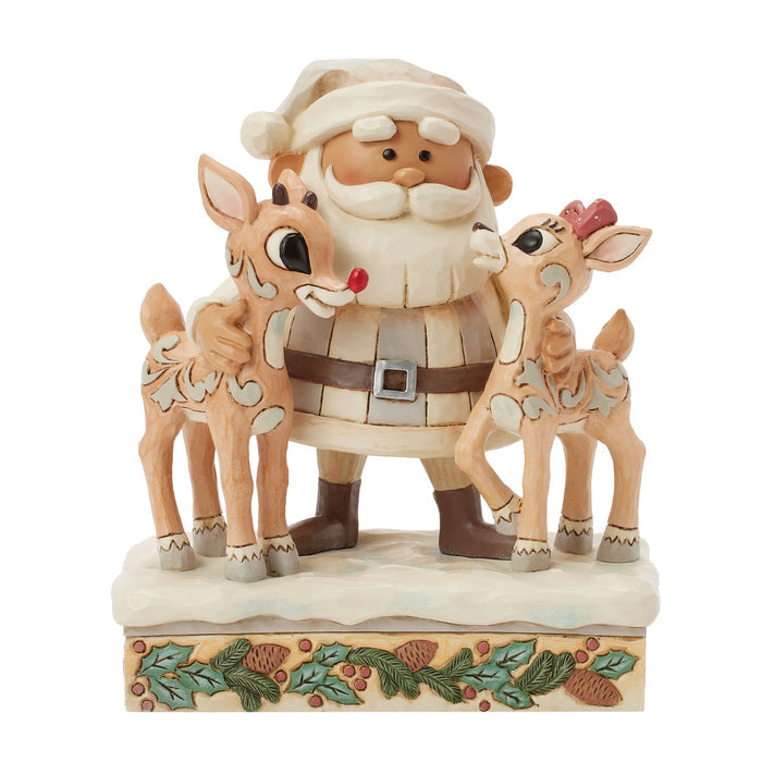Woodland Santa With Rudolph