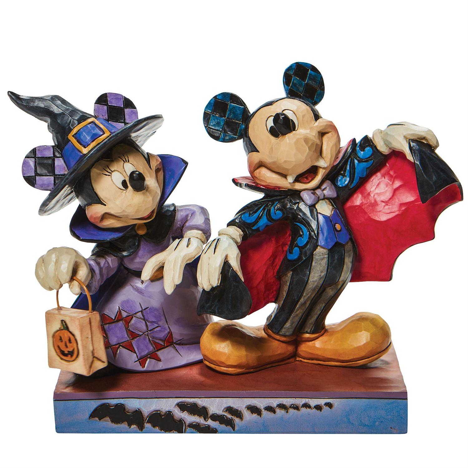 Minnie Witch Vampire Mickey- By Jim Shore image 0