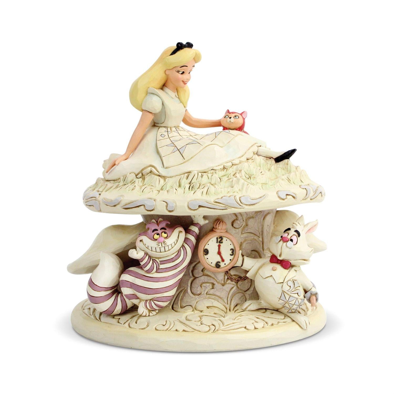 White Woodland Alice Wonderlnd- By Jim Shore image 0