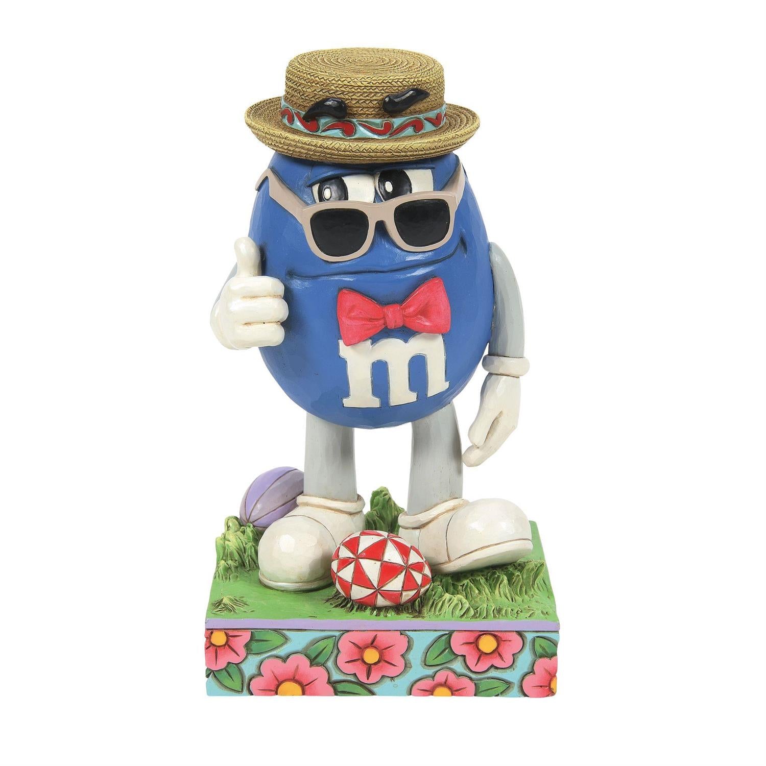 M&M'S Blue Character w/Bowtie- by Jim Shore image 0