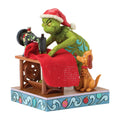 Grinch Sewing Santa Suit Figure - by Jim Shore image 0