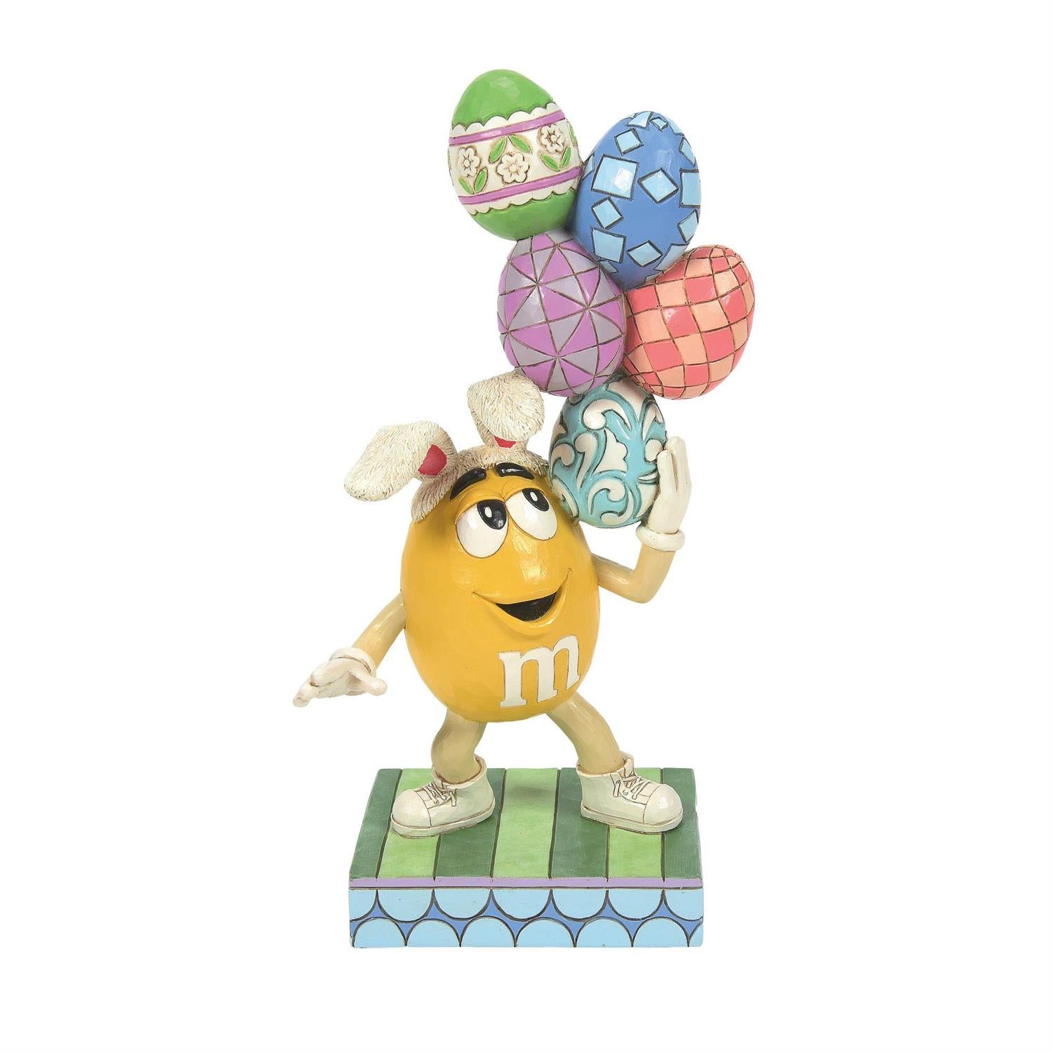 M&M'S Yellow Character w/Eggs- by Jim Shore image 0