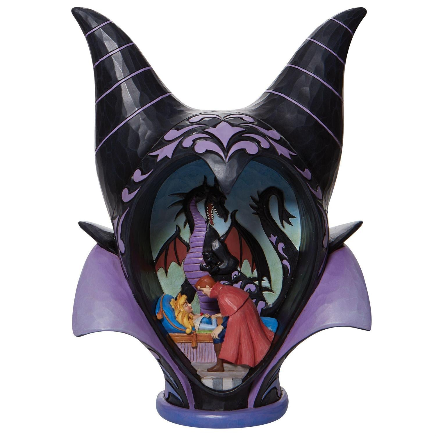 Maleficent Headdress Scene By Jim Shore image 0