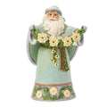 Poinsettia Promise Santa with White Poinsettia