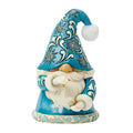 Snow Beautiful Gnome with Large Snowflake